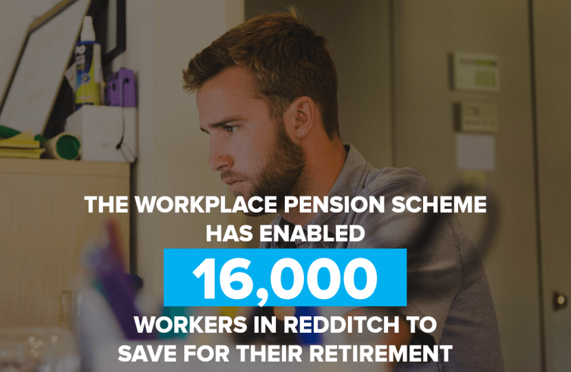As the Government encourages more people to save for their retirement, Rachel has welcomed figures which show 16,000 employees in the constituency have been automatically enrolled into a workplace pension.