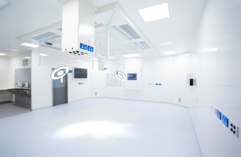 One of the brand-new operating theatres at the Alexandra Hospital