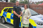 Last Thursday (August 30th), Rachel joined PC Chris Burns from Redditch Police Station out on patrol to experience frontline policing first-hand.